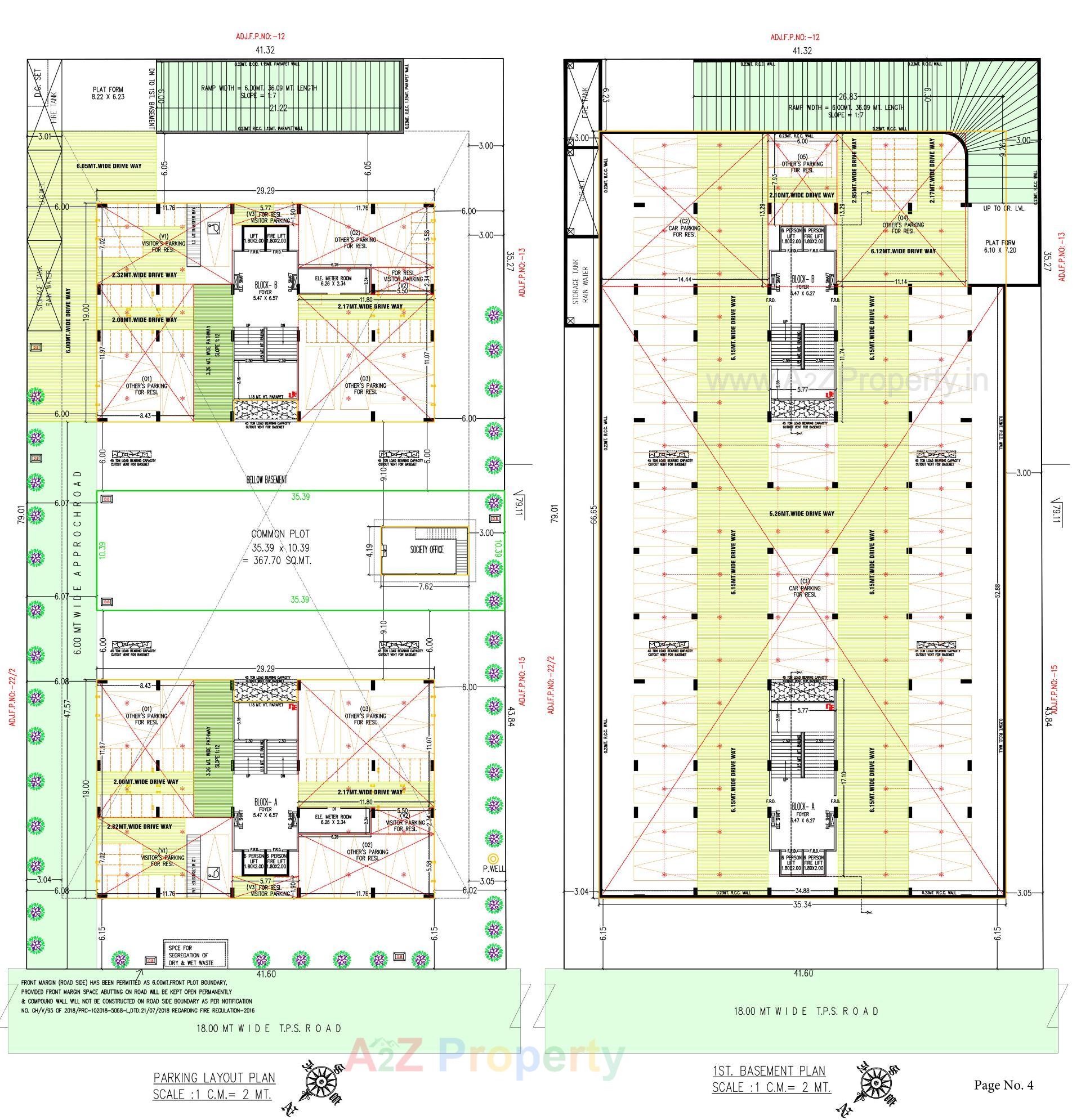 Layout of real estate project Keshav Skyline located at Chandkheda, Ahmedabad, Gujarat