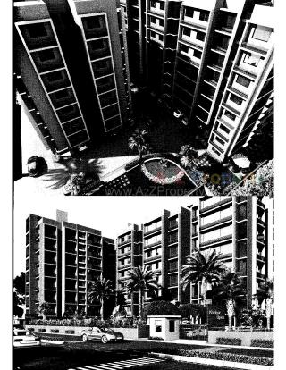 Elevation of real estate project Khodiyar Upvan located at Bopal, Ahmedabad, Gujarat