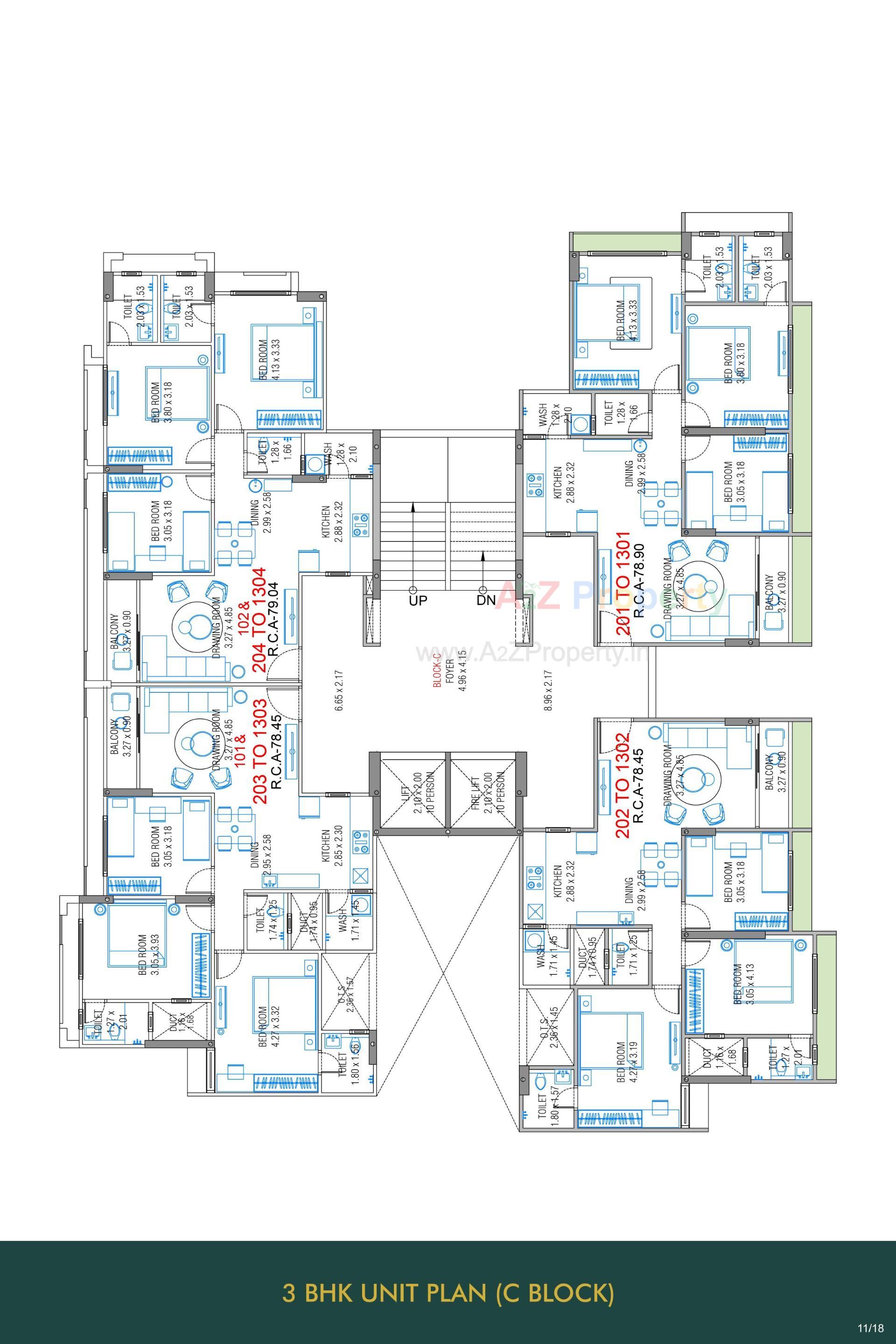 Layout of real estate project Kingston located at Ahmedabad, Ahmedabad, Gujarat