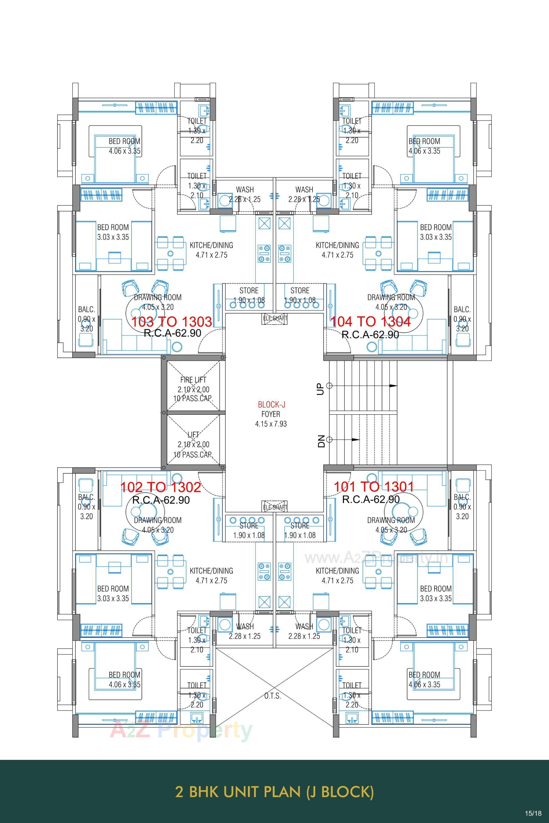 Layout of real estate project Kingston located at Ahmedabad, Ahmedabad, Gujarat