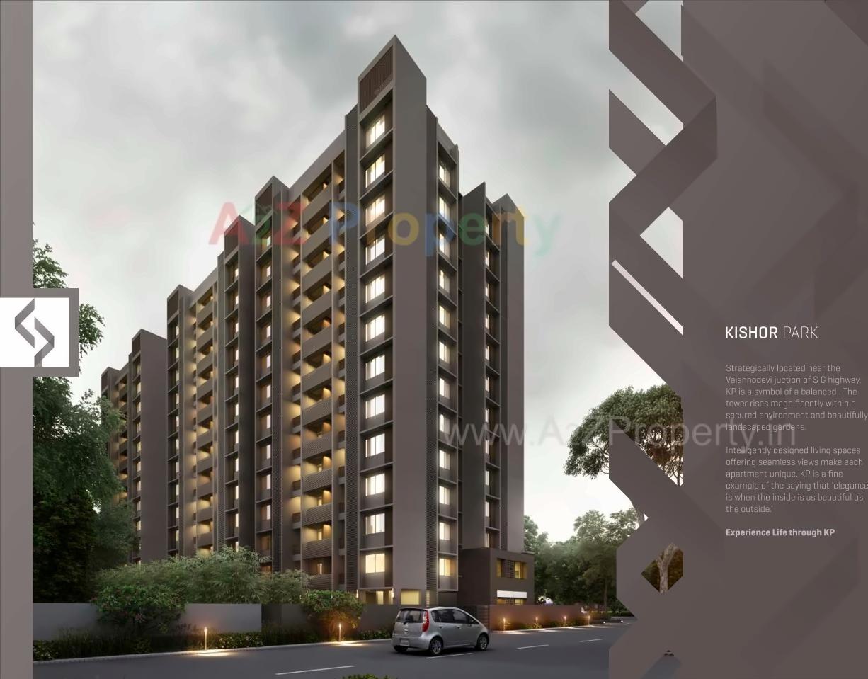 3D Elevation of real estate project Kishor Park located at City, Ahmedabad, Gujarat