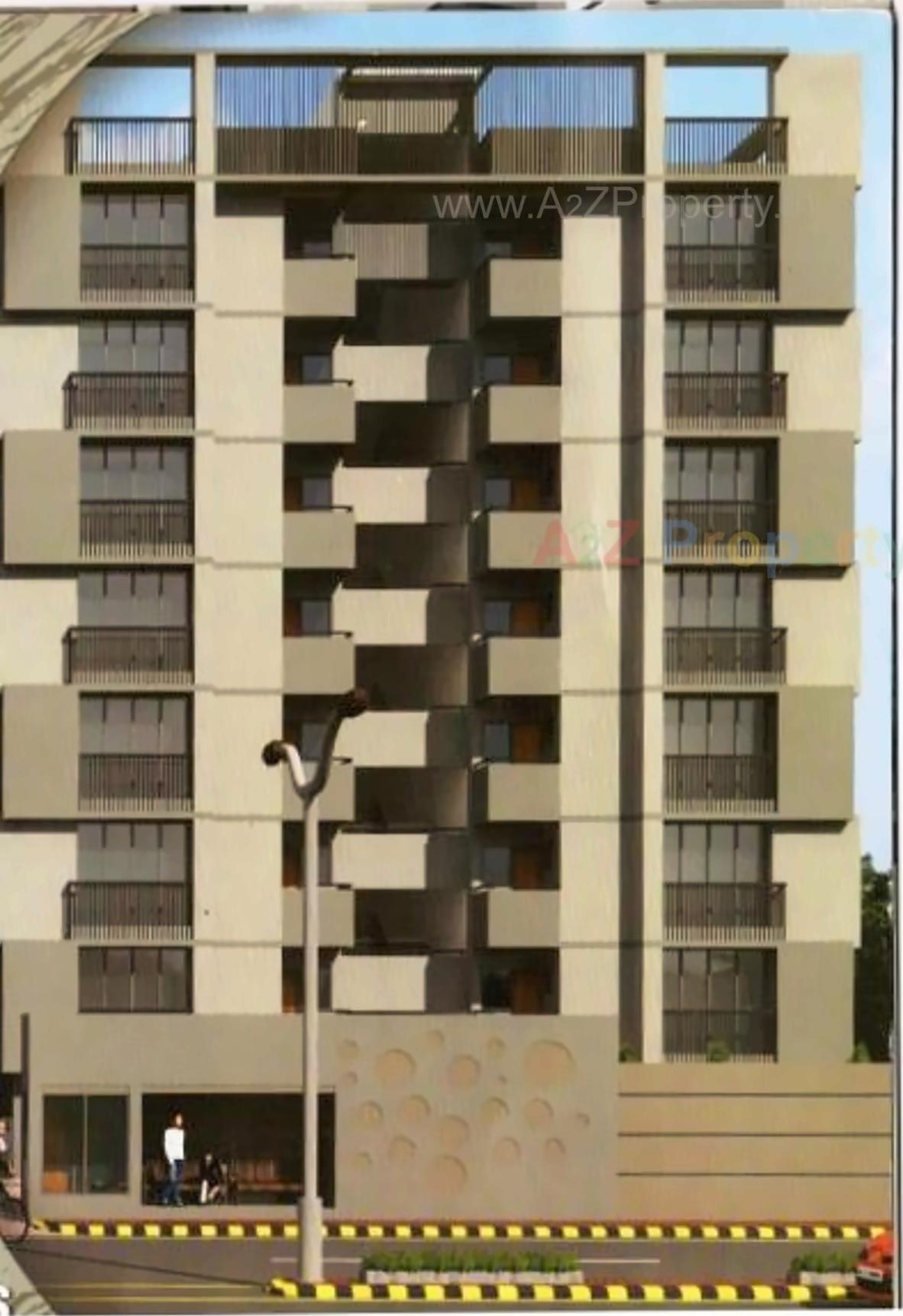 3D Elevation of real estate project Koh E Toor Arcade located at Sarkhej, Ahmedabad, Gujarat
