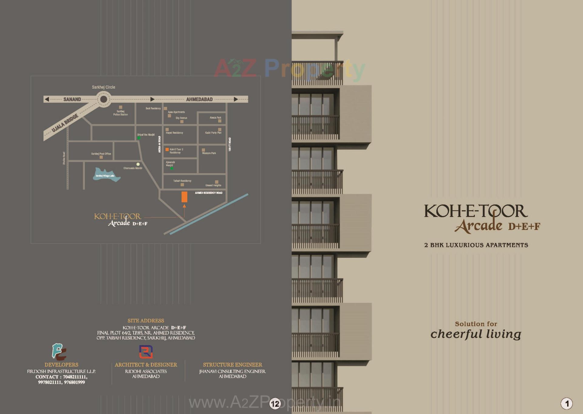  of real estate project Koh E Toor Arcade D+e+f located at Sarkhej, Ahmedabad, Gujarat