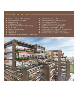 Elevation of real estate project Kohinoor Business Hub located at Muthiya, Ahmedabad, Gujarat