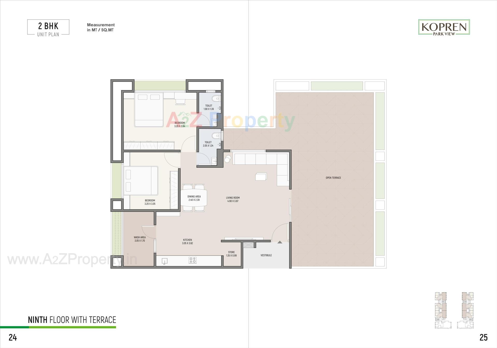 Layout of real estate project Kopren Park View located at Oganaj, Ahmedabad, Gujarat