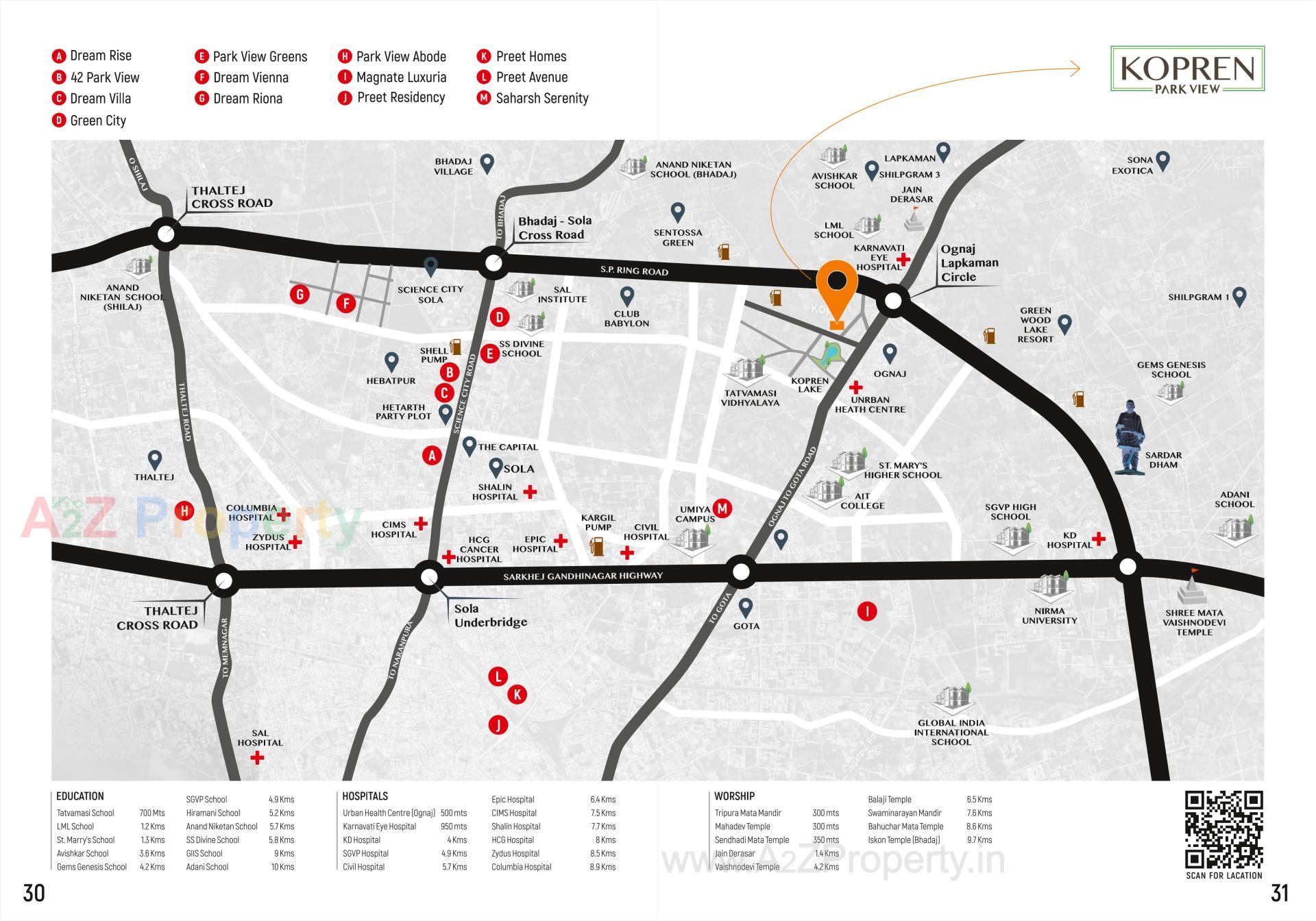  of real estate project Kopren Park View located at Oganaj, Ahmedabad, Gujarat