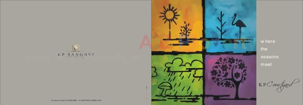  of real estate project Kp Courtyard located at Sanathal, Ahmedabad, Gujarat