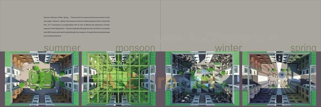  of real estate project Kp Courtyard located at Sanathal, Ahmedabad, Gujarat