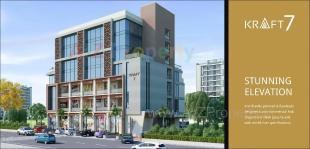 Elevation of real estate project Kraft located at Gota, Ahmedabad, Gujarat