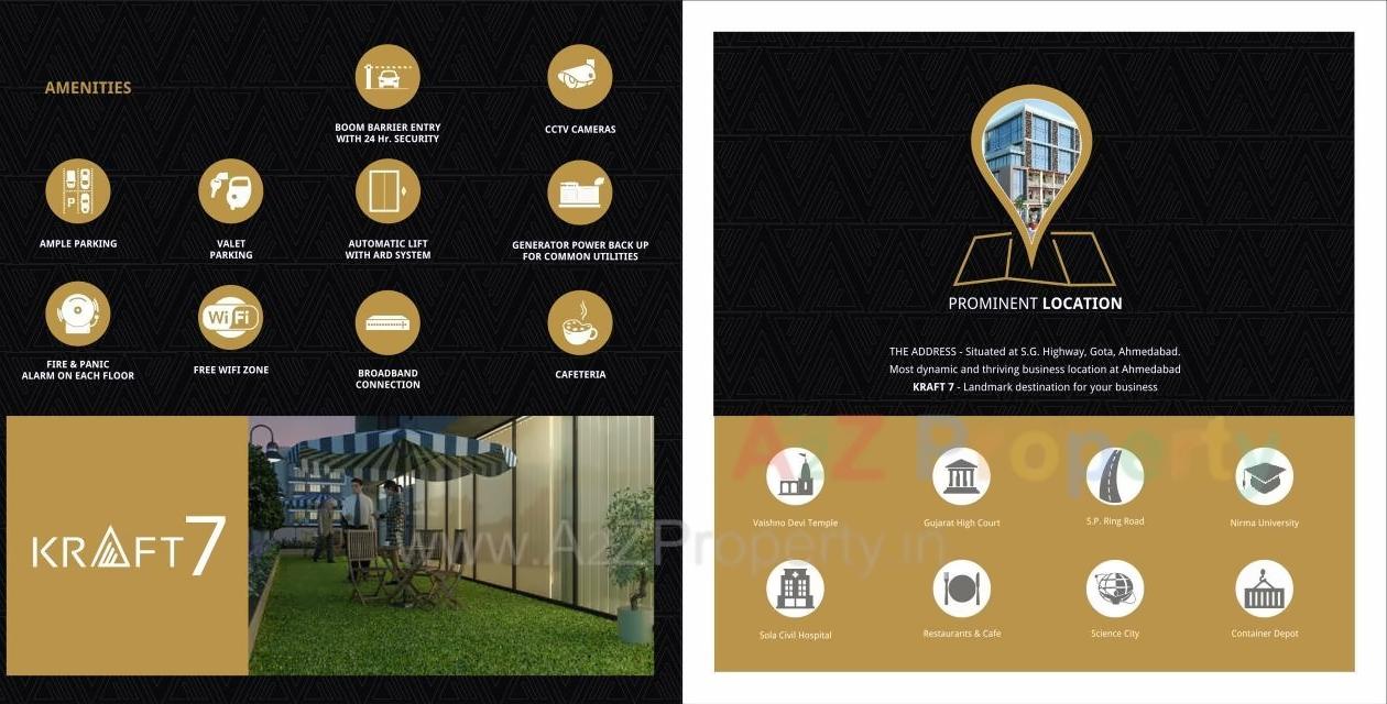  of real estate project Kraft located at Gota, Ahmedabad, Gujarat