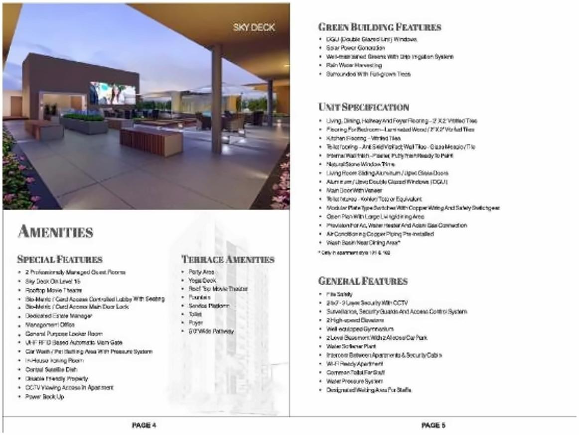 Project Specifications