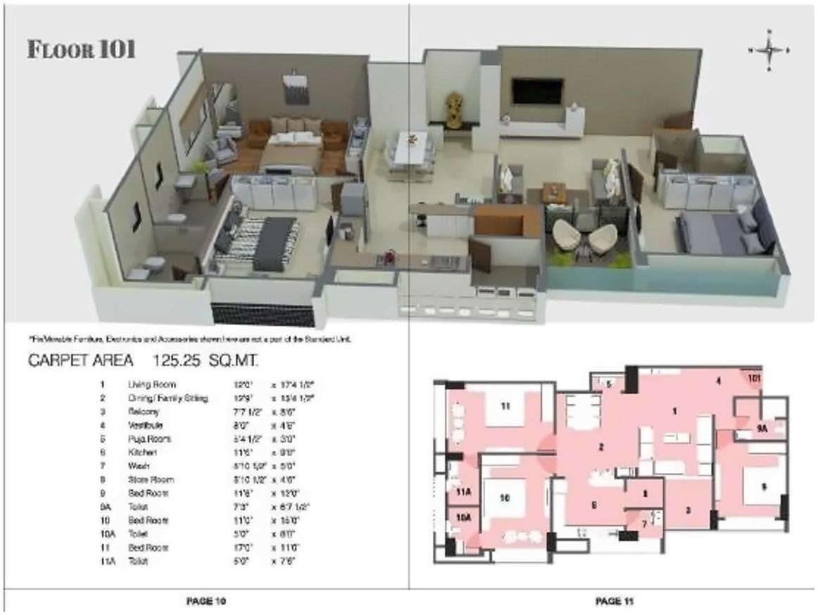 Layout of real estate project Kraft Ananta Apartment located at City, Ahmedabad, Gujarat