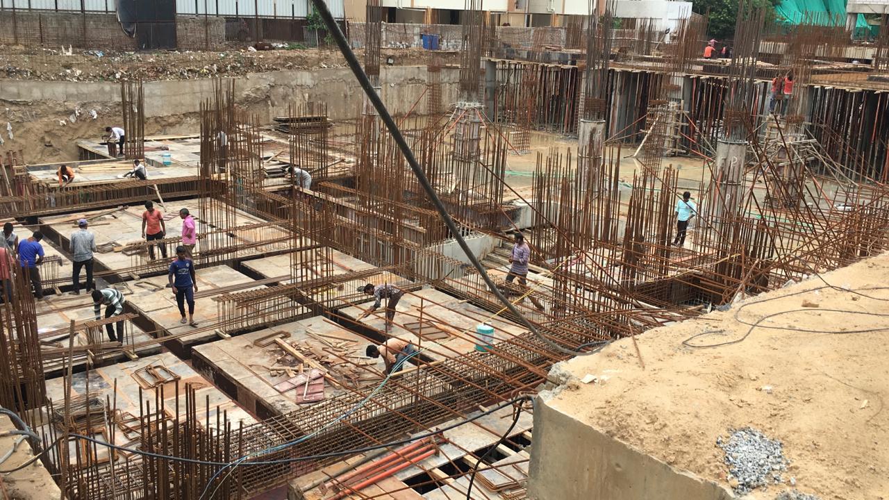 169460_const of real estate project Krish Cubical located at Thaltej, Ahmedabad, Gujarat