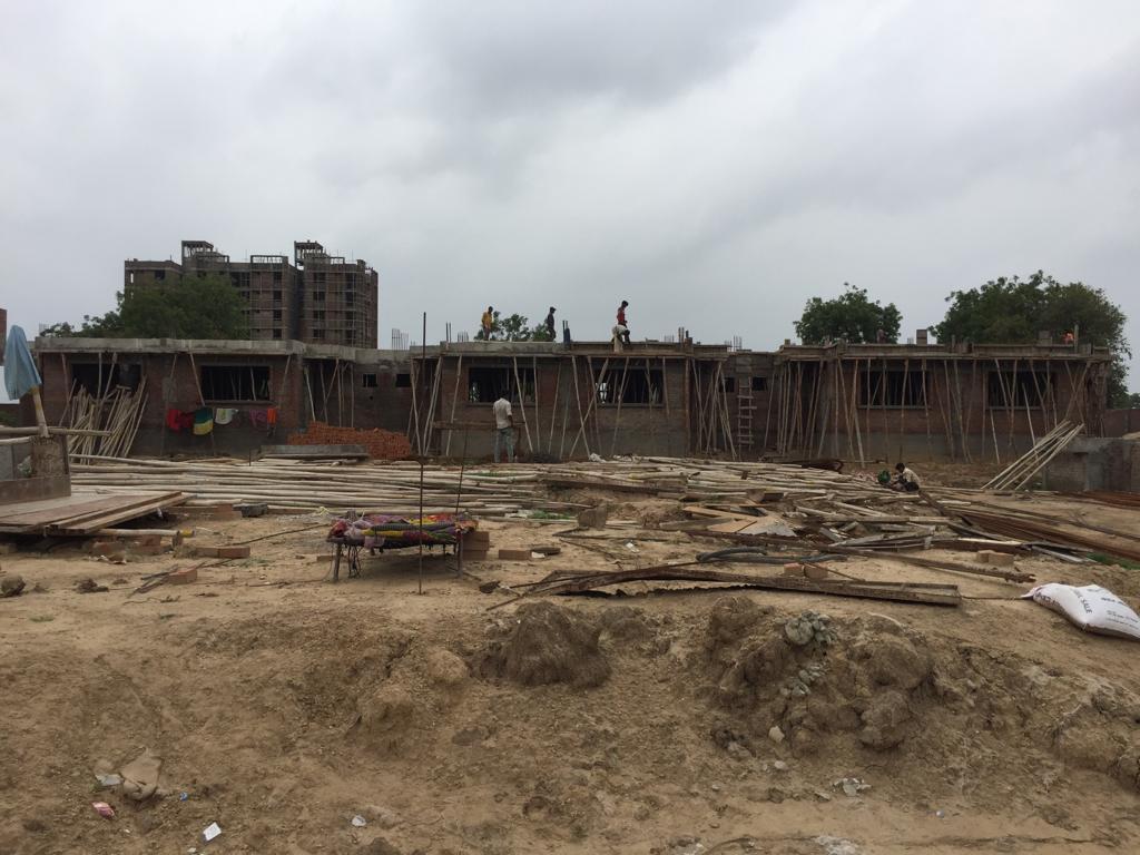 168455_const of real estate project Krish Homes located at Lambha, Ahmedabad, Gujarat