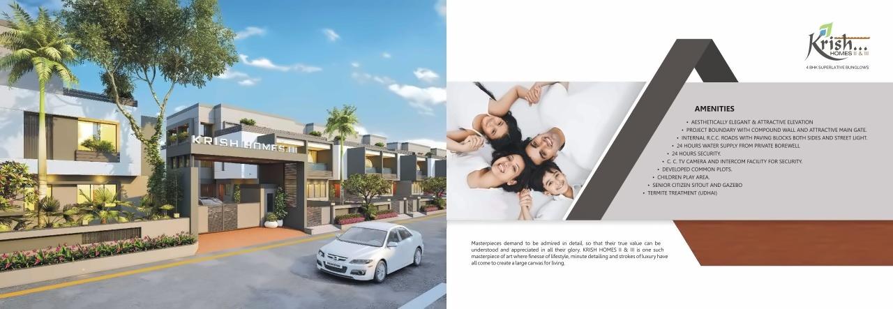  of real estate project Krish Homes located at Lambha, Ahmedabad, Gujarat