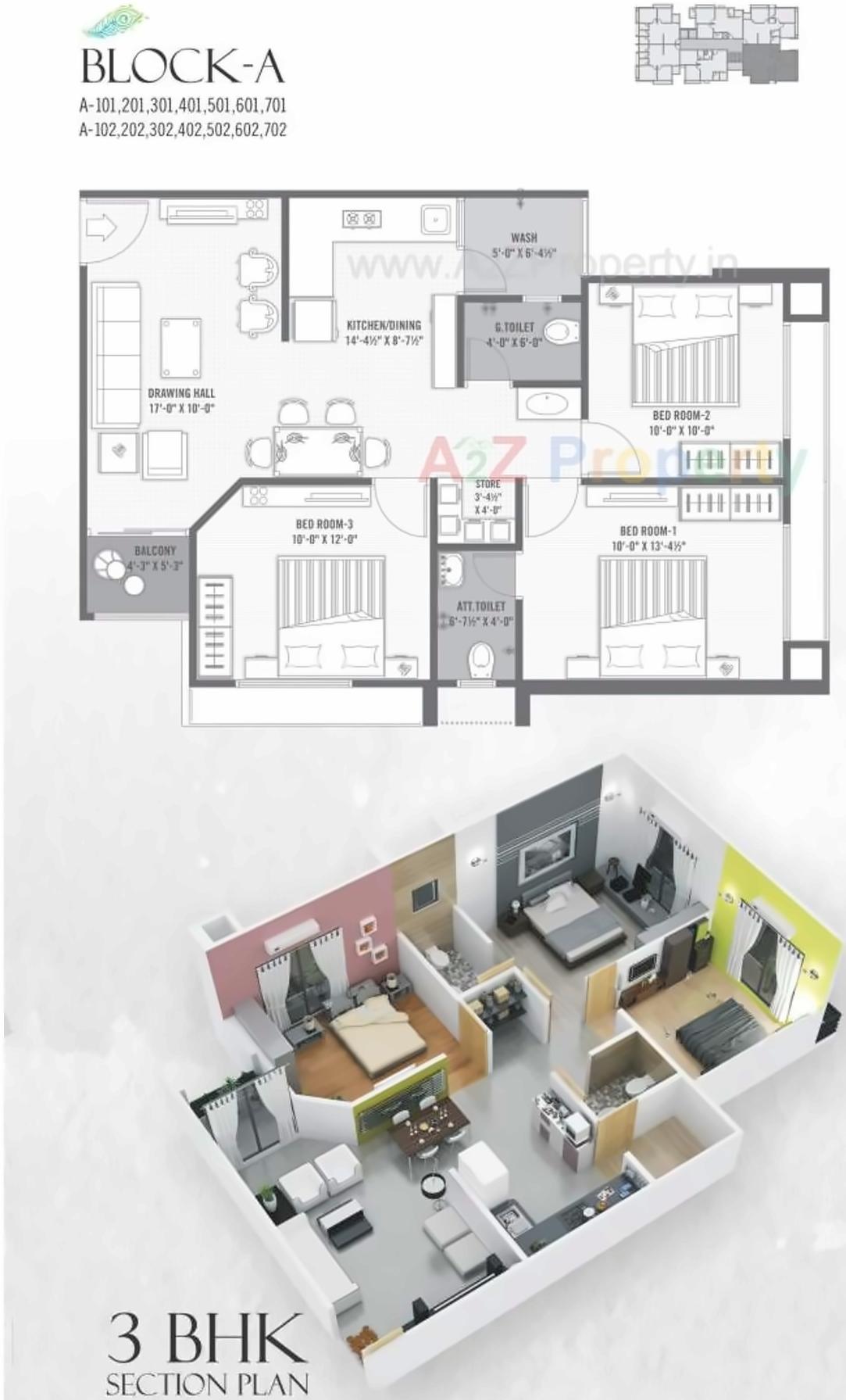 Layout of real estate project Krishna Heights located at Bhadaj, Ahmedabad, Gujarat