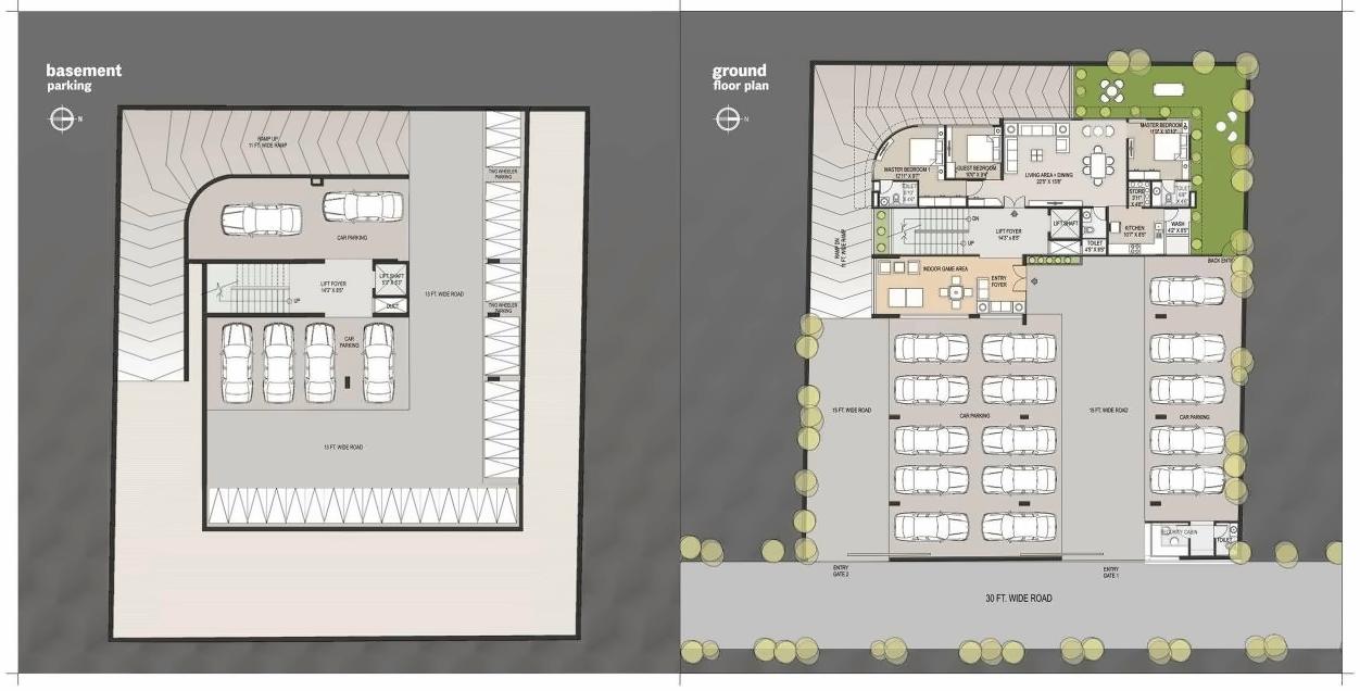 Layout of real estate project Ksp Landmark located at City, Ahmedabad, Gujarat