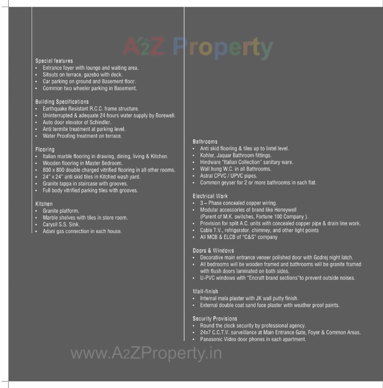 Project Specifications