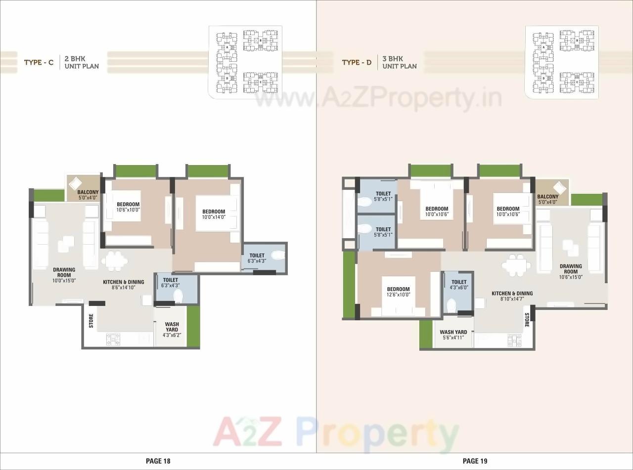 Layout of real estate project Kunj Nest located at Ghuma, Ahmedabad, Gujarat