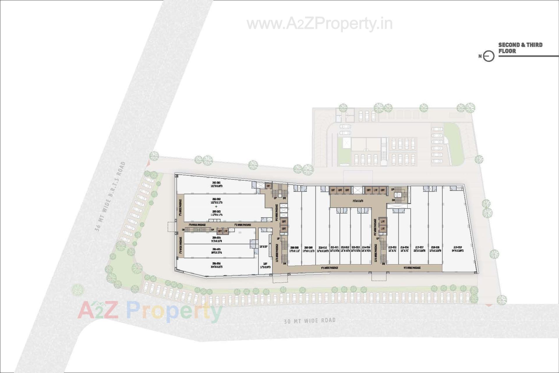 Layout of real estate project Lambert located at Ahmedabad, Ahmedabad, Gujarat