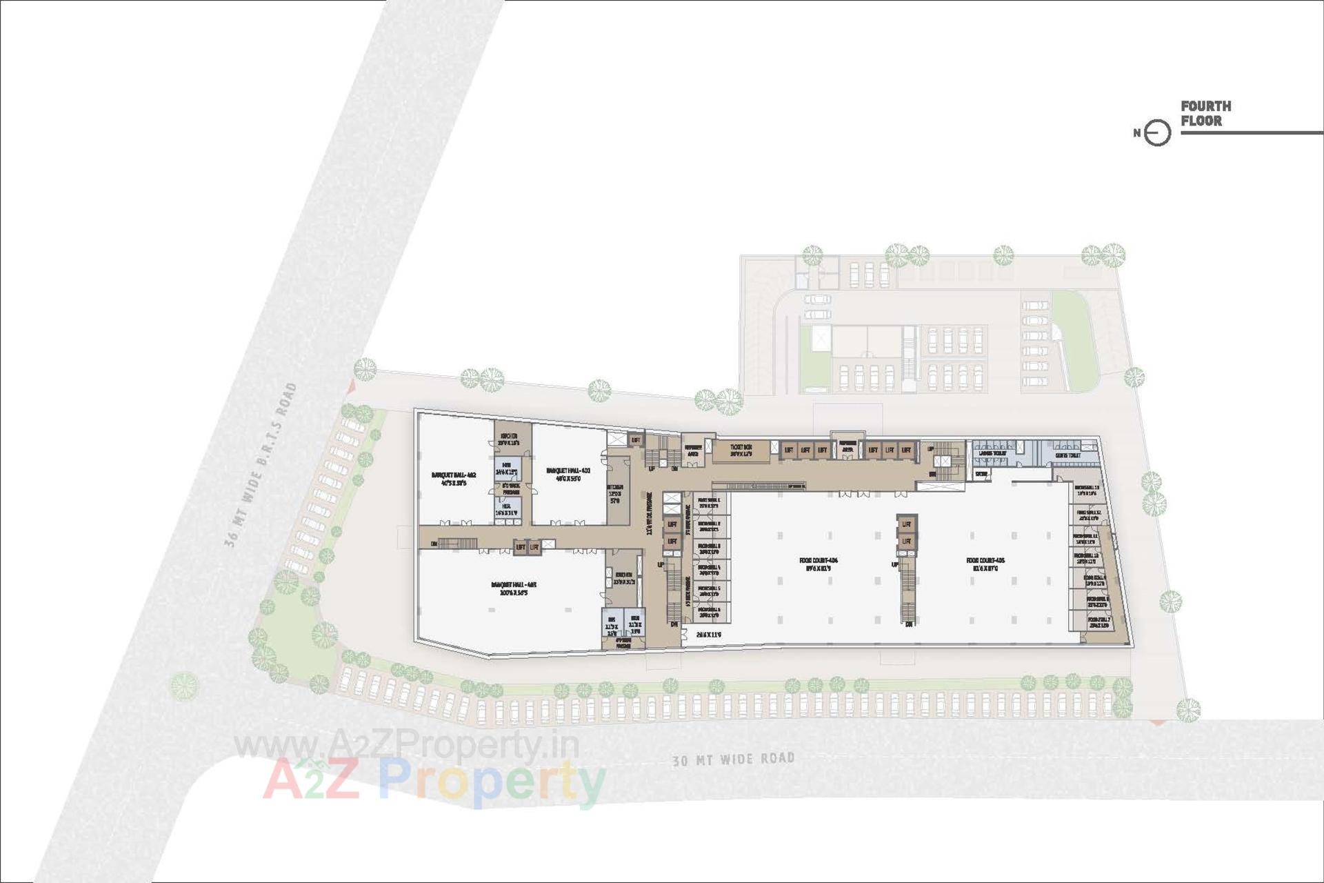 Layout of real estate project Lambert located at Ahmedabad, Ahmedabad, Gujarat