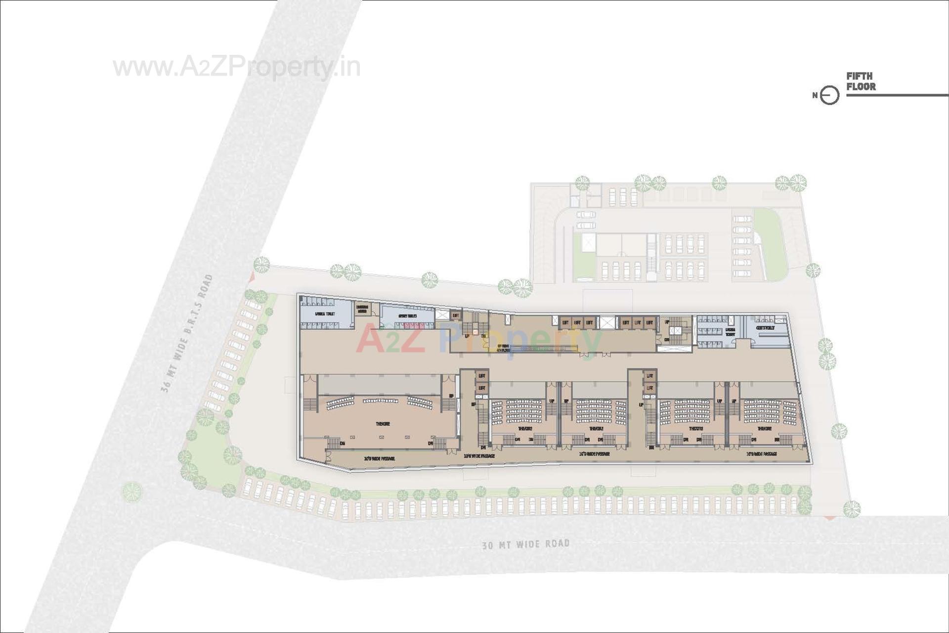 Layout of real estate project Lambert located at Ahmedabad, Ahmedabad, Gujarat