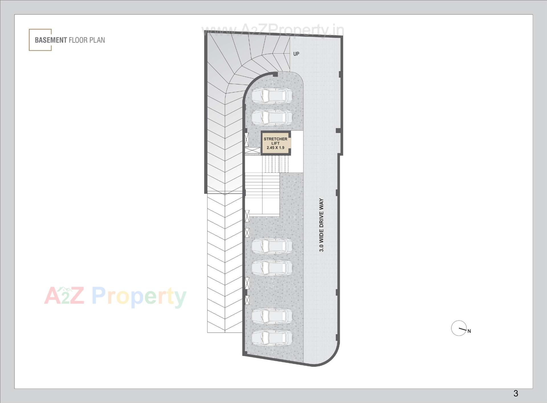 Layout of real estate project Laxmi located at Paldi, Ahmedabad, Gujarat
