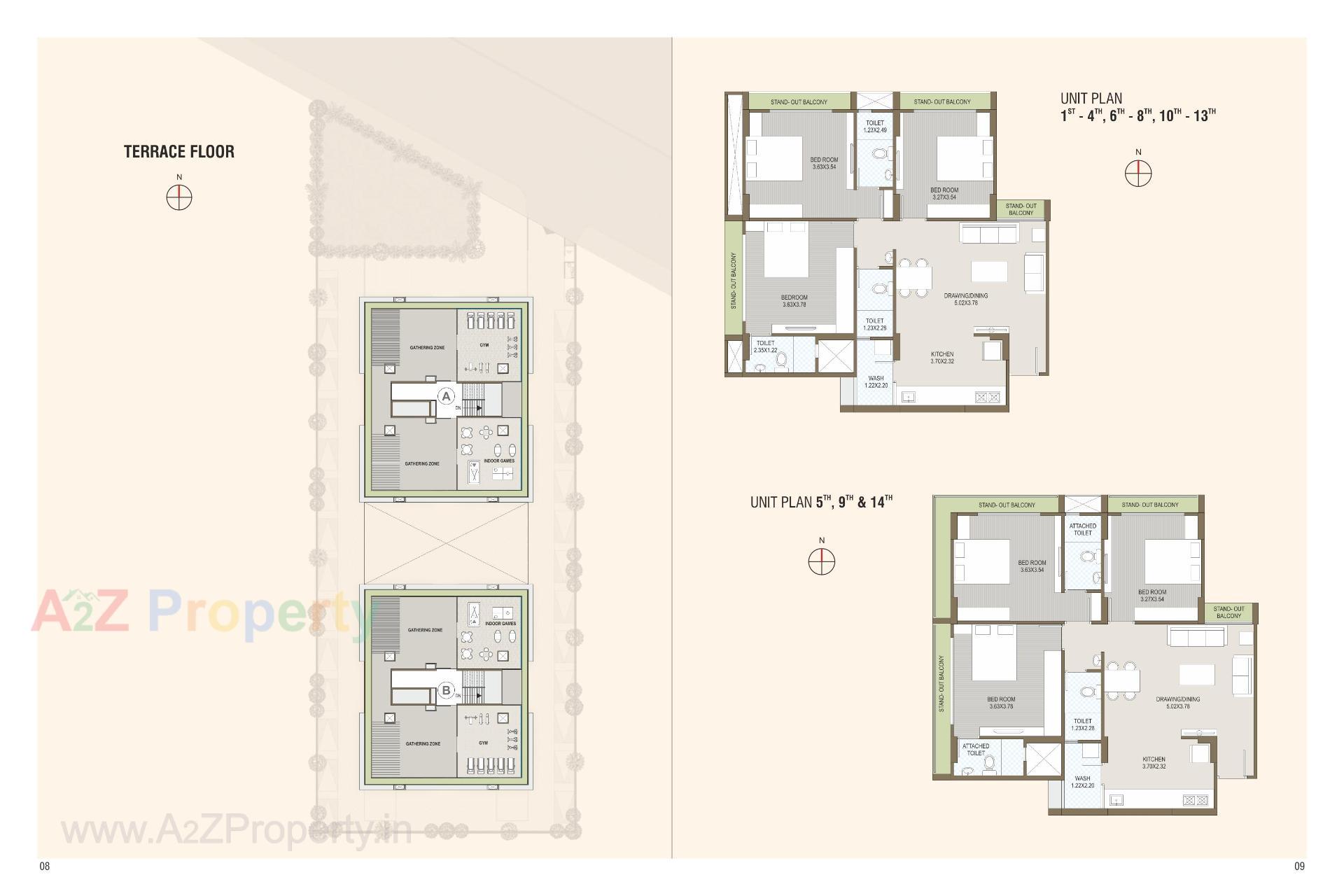 Layout of real estate project Laxmi 10 located at Bhadaj, Ahmedabad, Gujarat