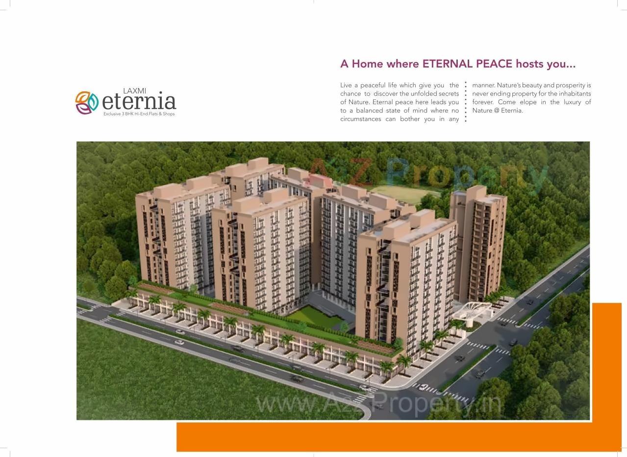 3D Elevation of real estate project Laxmi Eternia located at Vatva, Ahmedabad, Gujarat