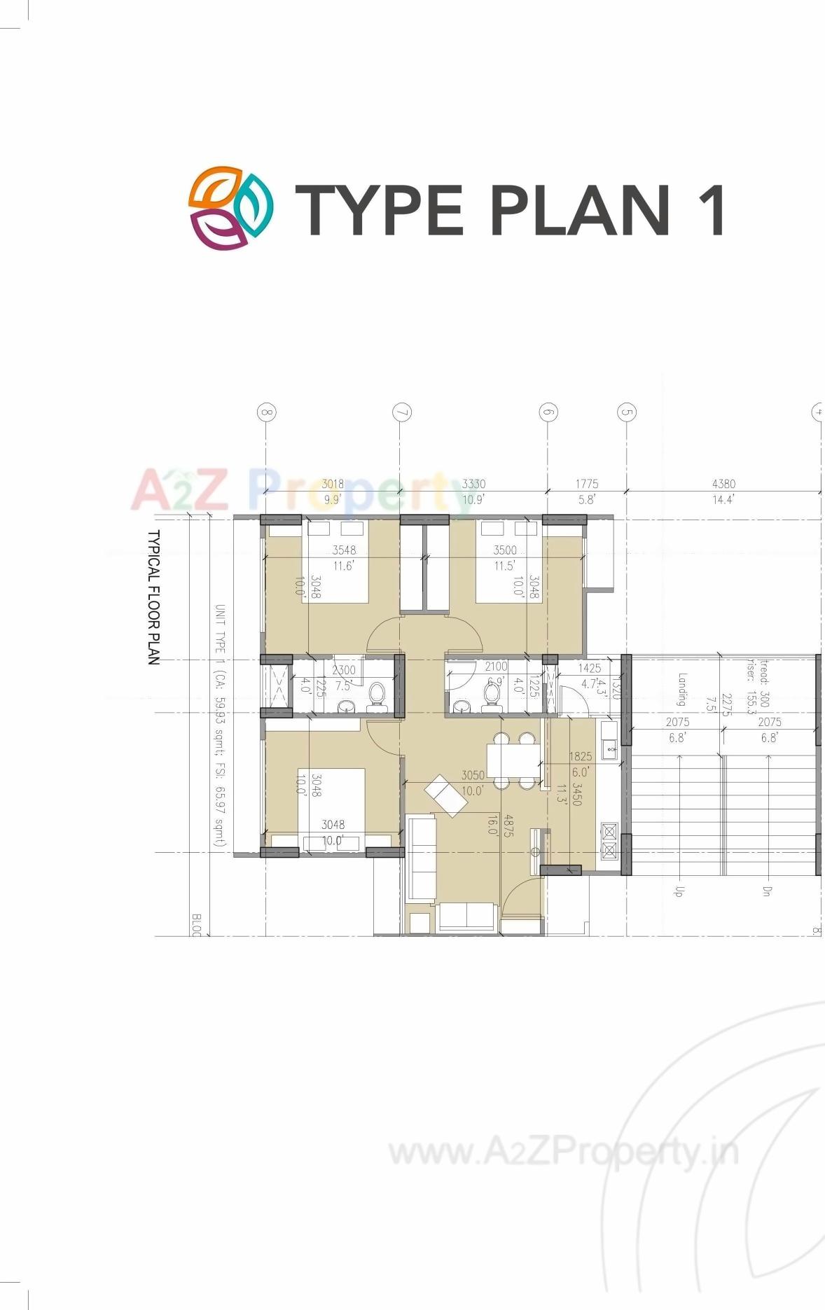 Layout of real estate project Laxmi Eternia located at Vatva, Ahmedabad, Gujarat
