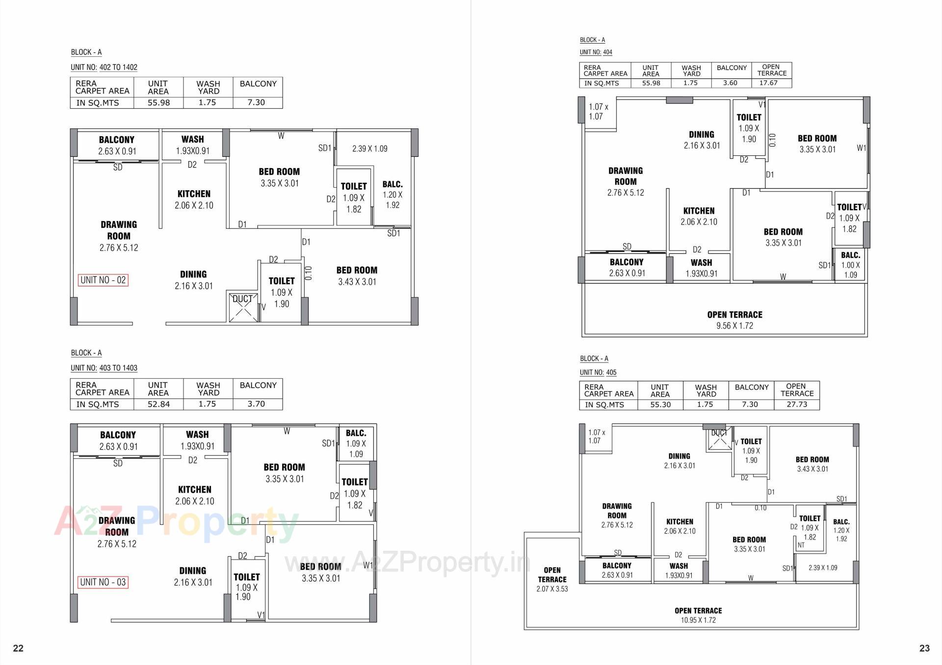 Layout of real estate project Laxmi Rise located at Bakrol, Ahmedabad, Gujarat