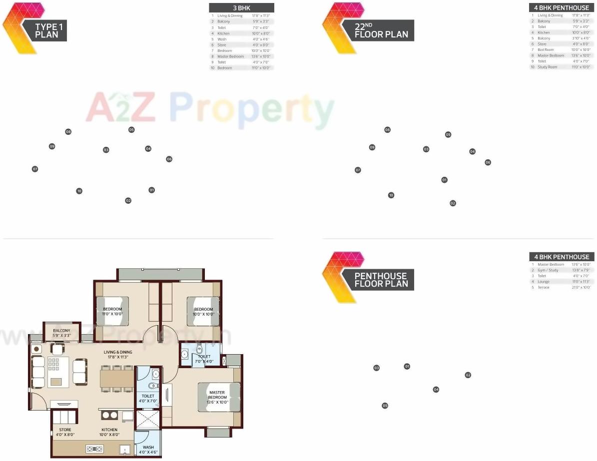 Layout of real estate project Laxmi Sky City located at Hanspura, Ahmedabad, Gujarat