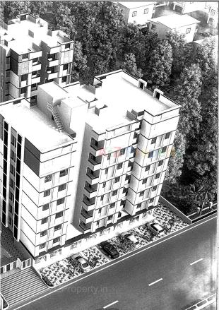 Elevation of real estate project Laxmikunj Residency located at Sanand, Ahmedabad, Gujarat