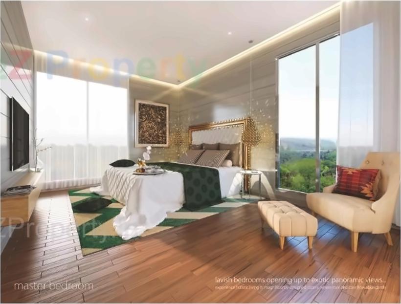 3D Elevation of real estate project Le Jardin located at City, Ahmedabad, Gujarat