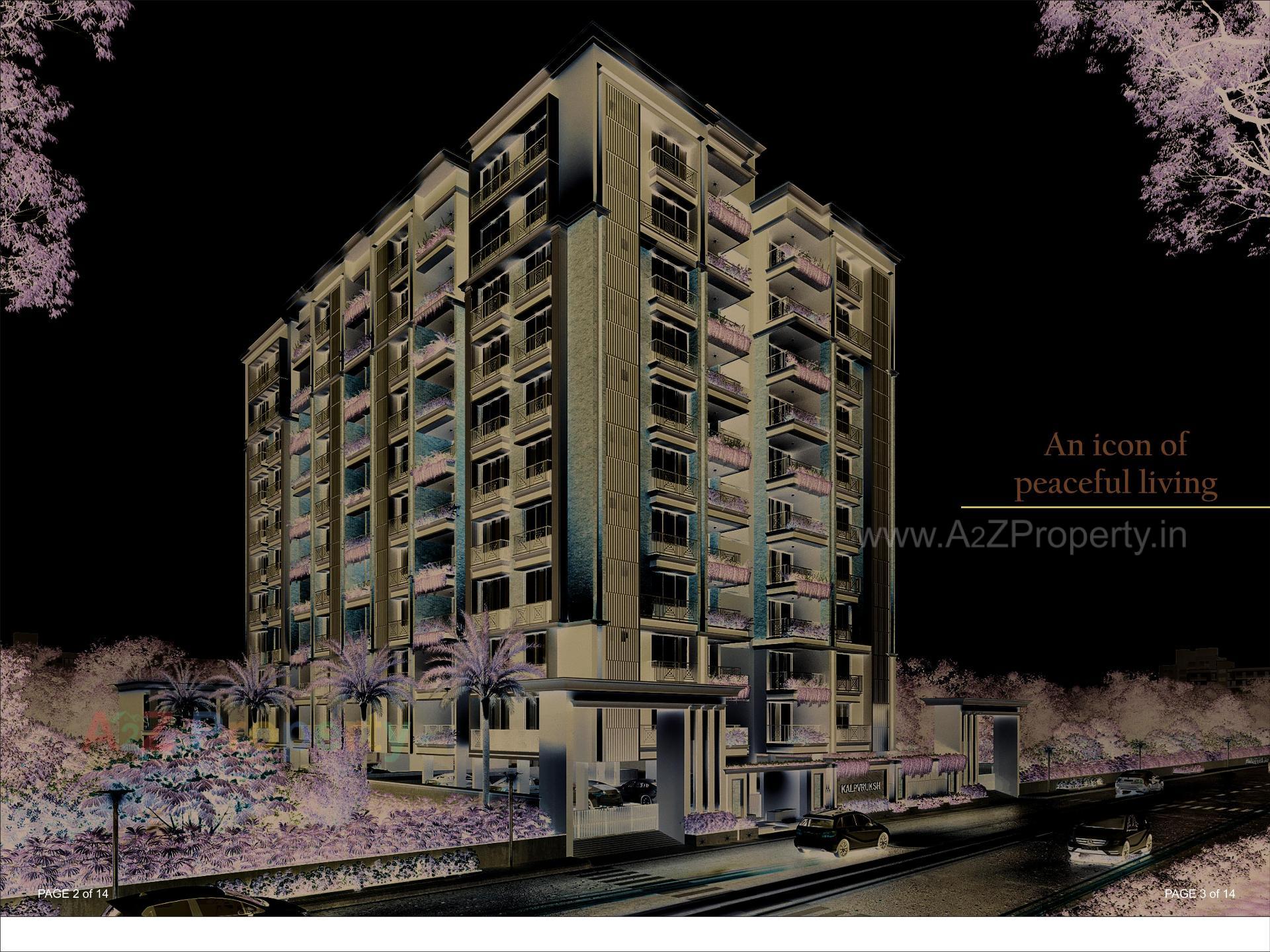 3D Elevation of real estate project Leela Exotica located at Ahmedabad, Ahmedabad, Gujarat