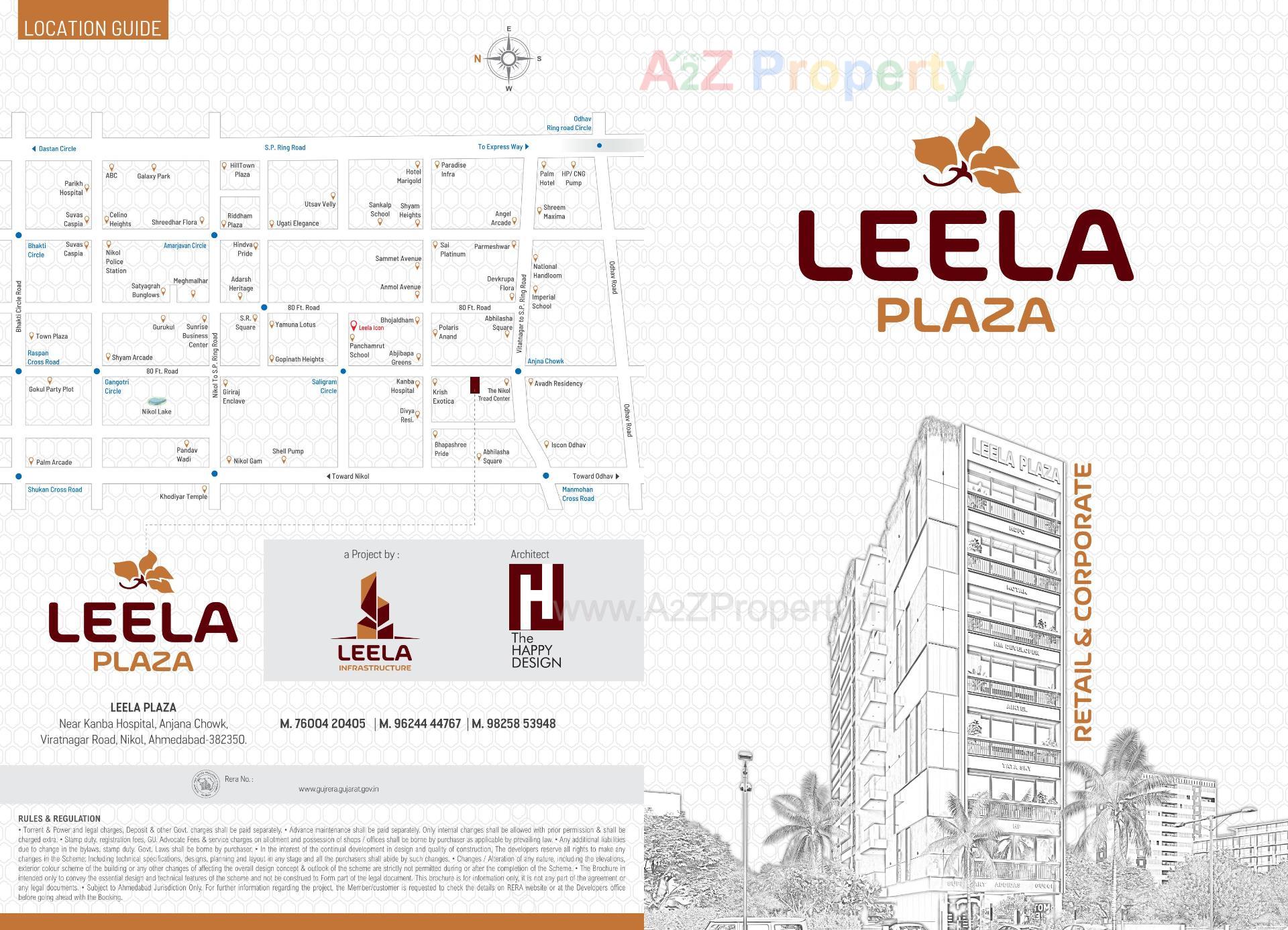  of real estate project Leela Plaza located at Nikol, Ahmedabad, Gujarat