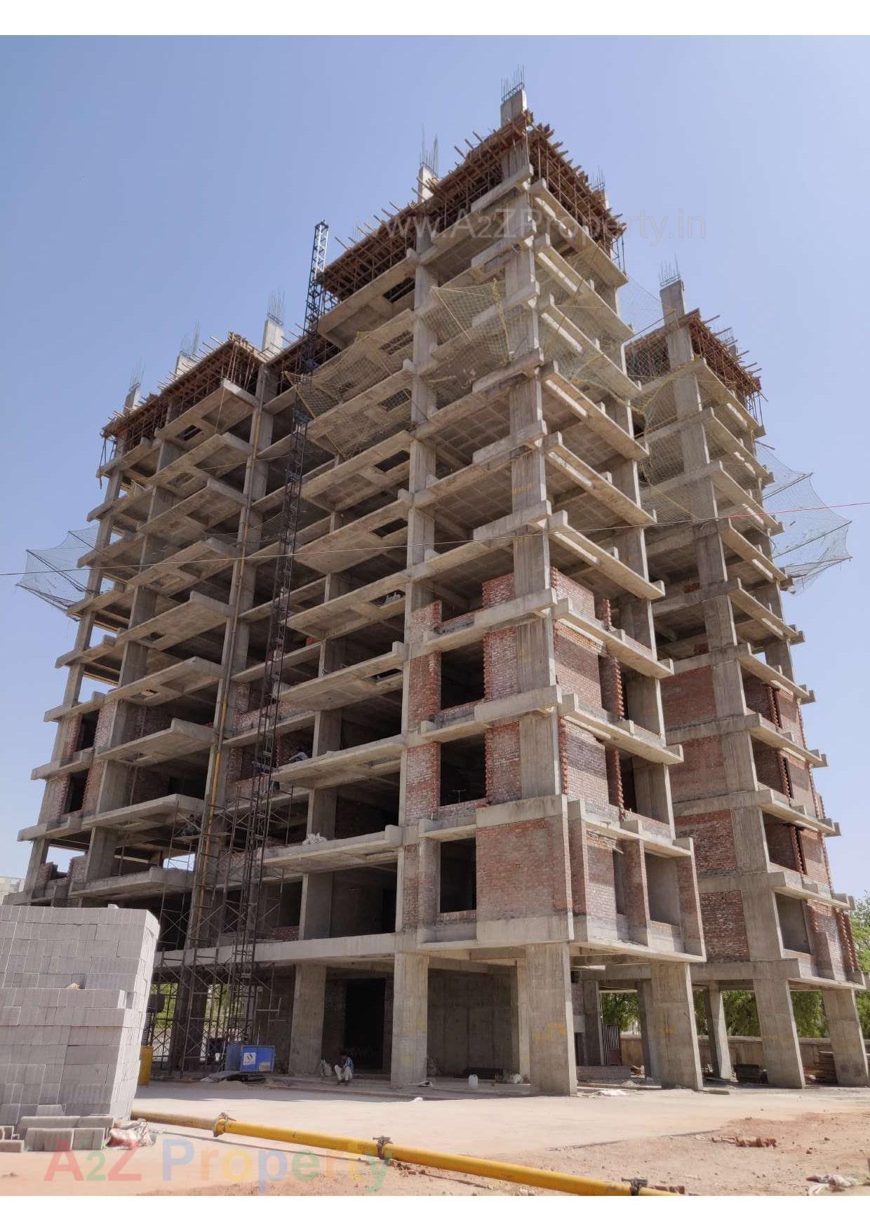 128028_const of real estate project Loft Gardens located at Gota, Ahmedabad, Gujarat