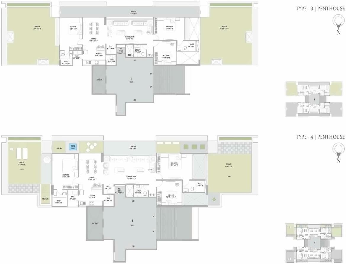 Layout of real estate project Loft Gardens located at Gota, Ahmedabad, Gujarat