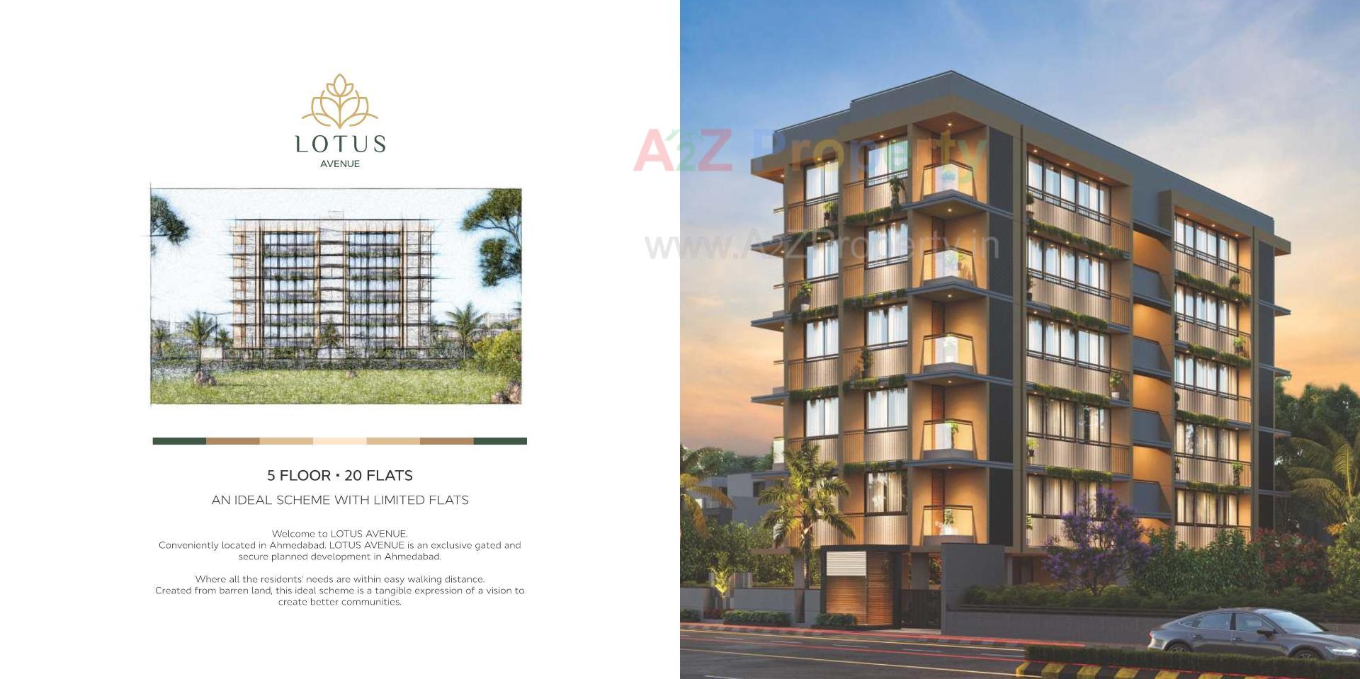  of real estate project Lotus Avenue located at Vejalpur, Ahmedabad, Gujarat
