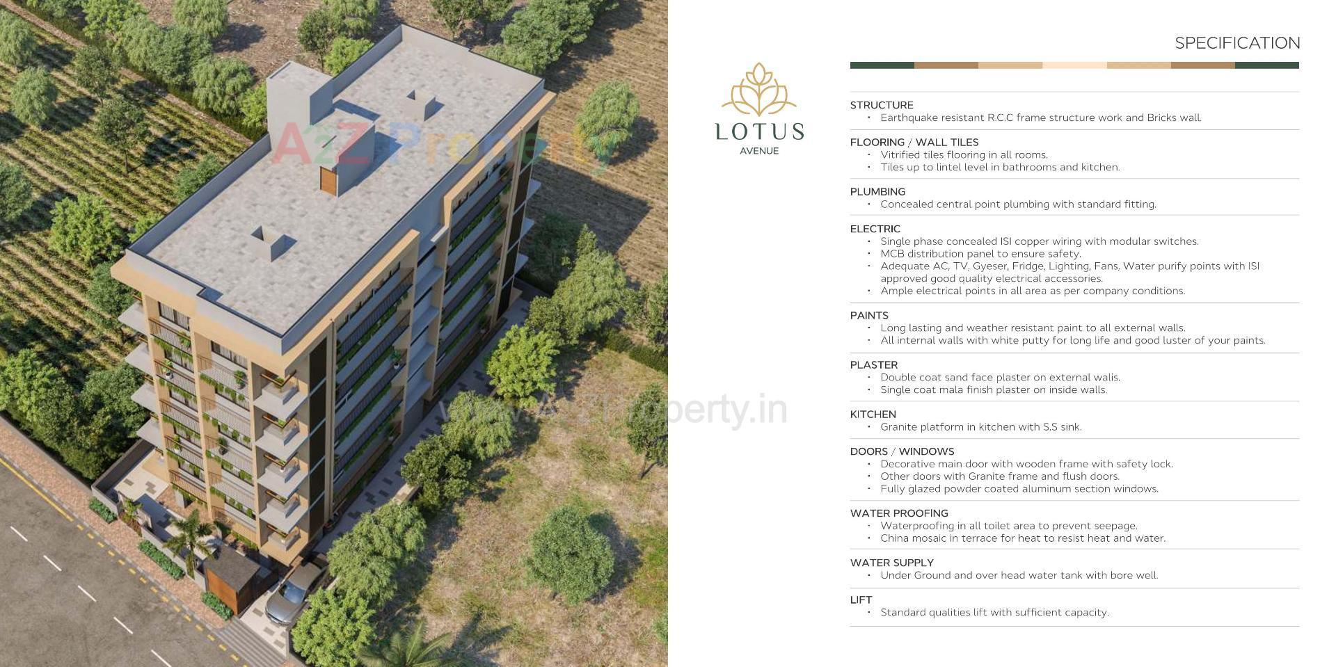 of real estate project Lotus Avenue located at Vejalpur, Ahmedabad, Gujarat