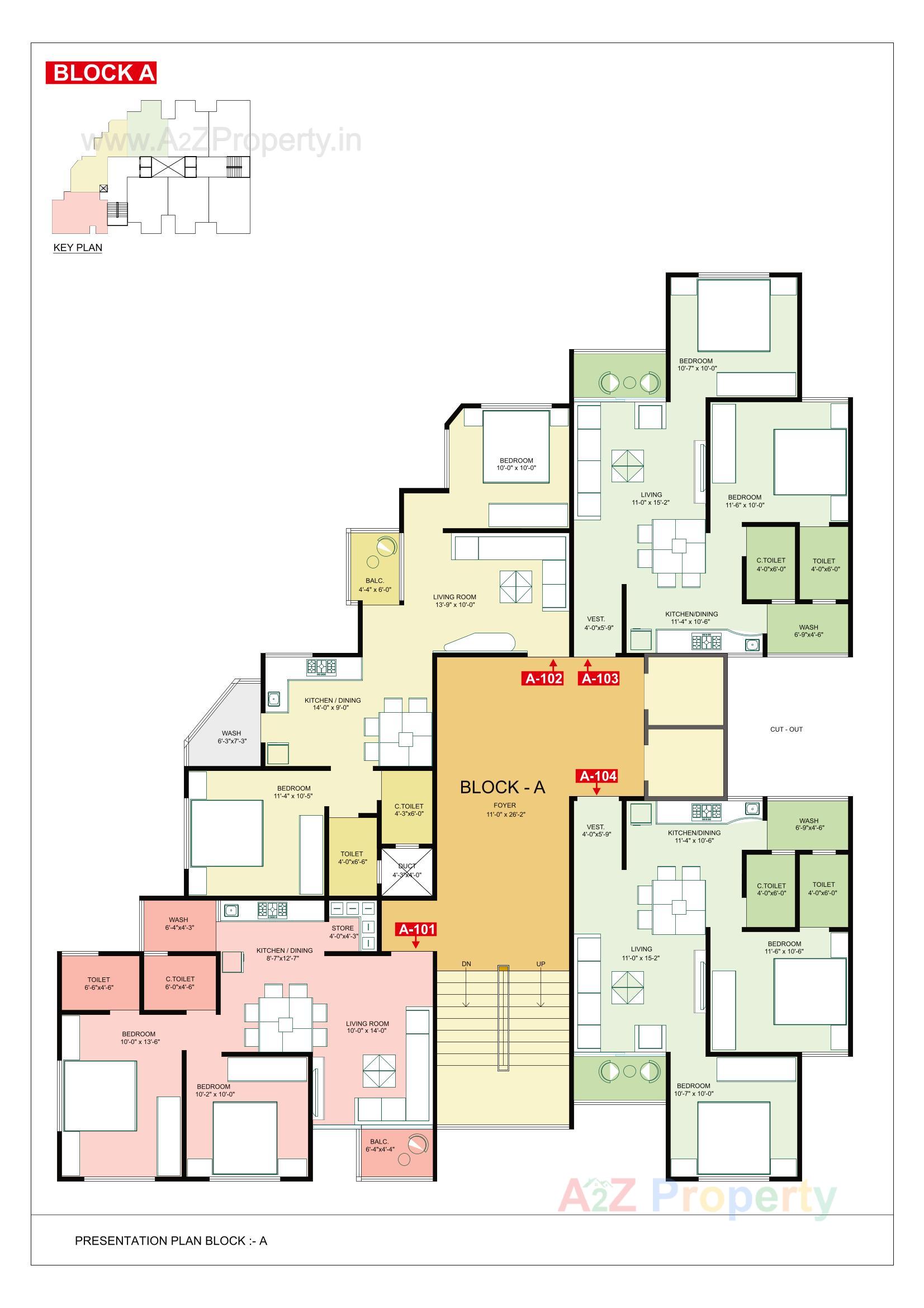 Layout of real estate project Lotus Heights located at Vatva-1, Ahmedabad, Gujarat