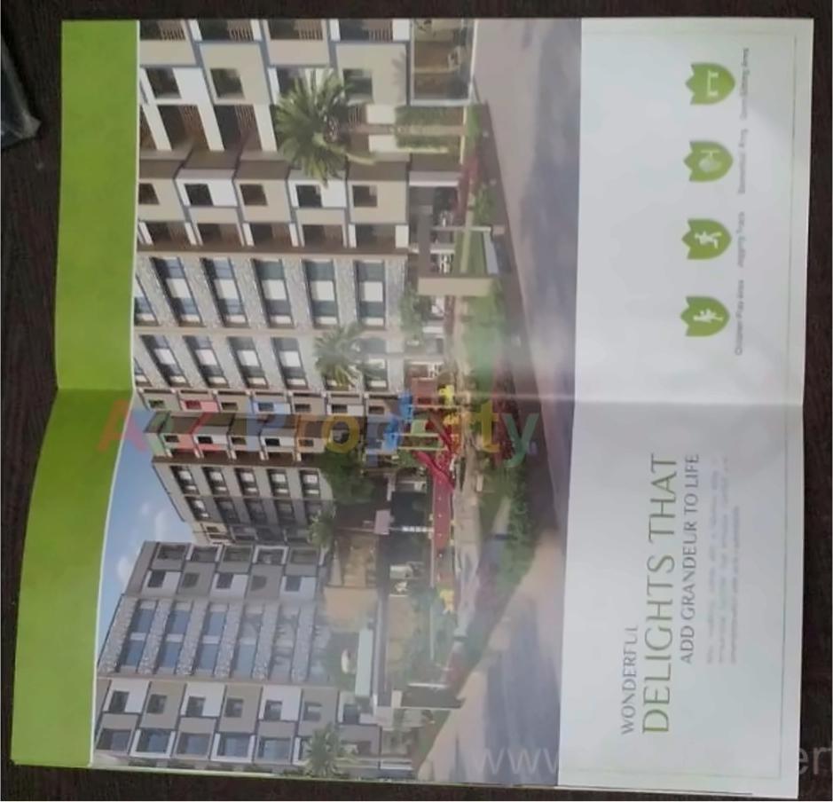 3D Elevation of real estate project Lotus Residency located at City, Ahmedabad, Gujarat