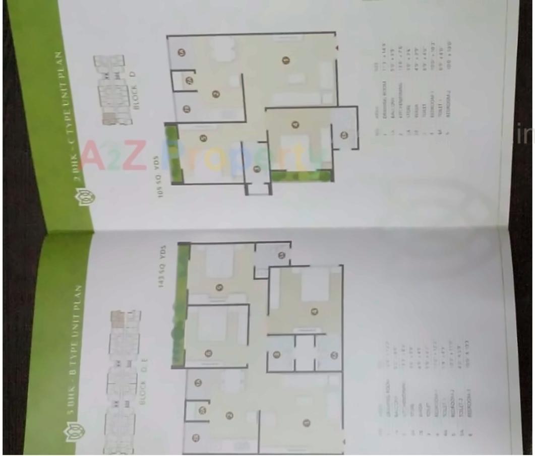 Layout of real estate project Lotus Residency located at City, Ahmedabad, Gujarat