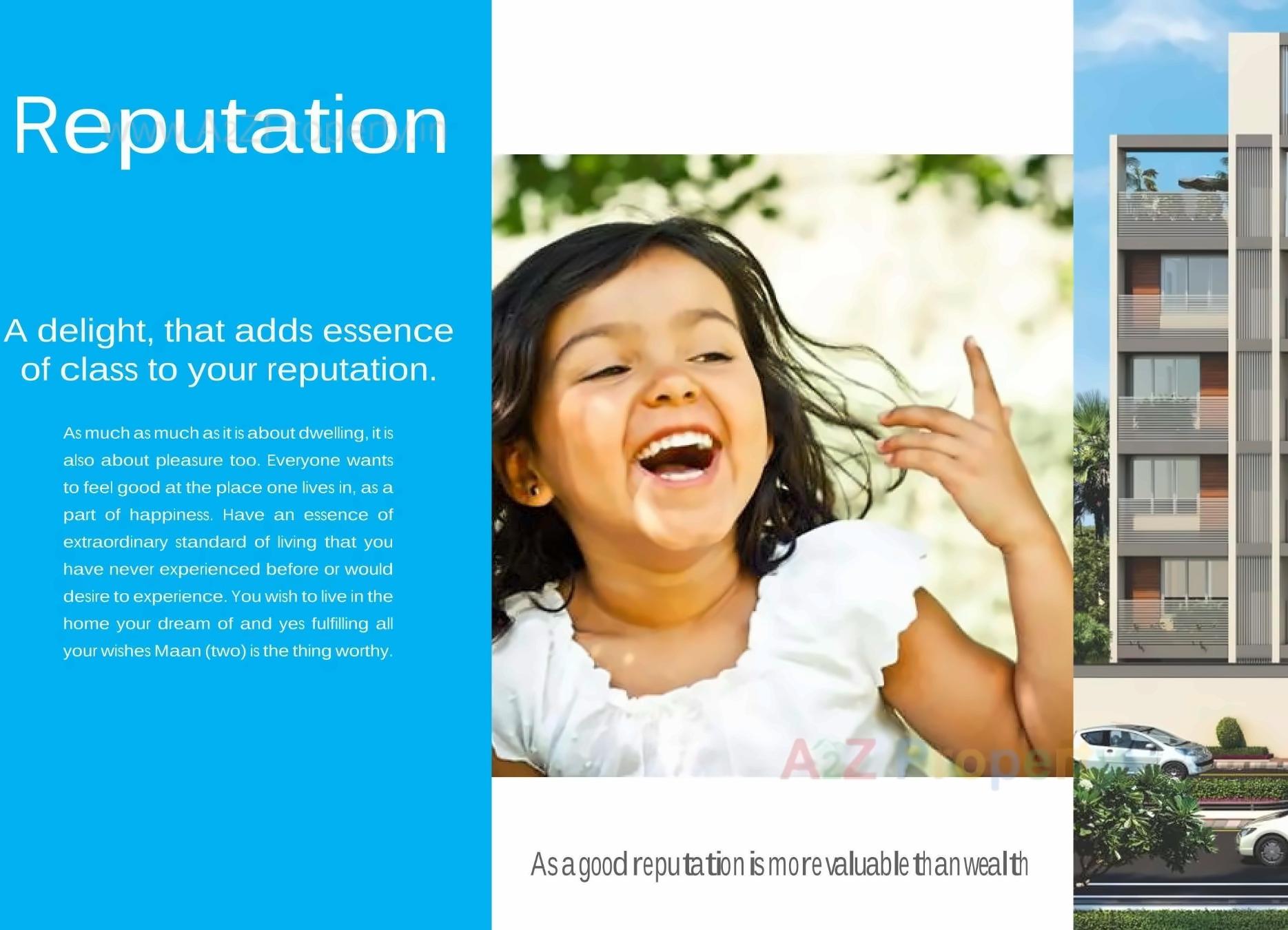  of real estate project Maan Two located at Chhadawad, Ahmedabad, Gujarat