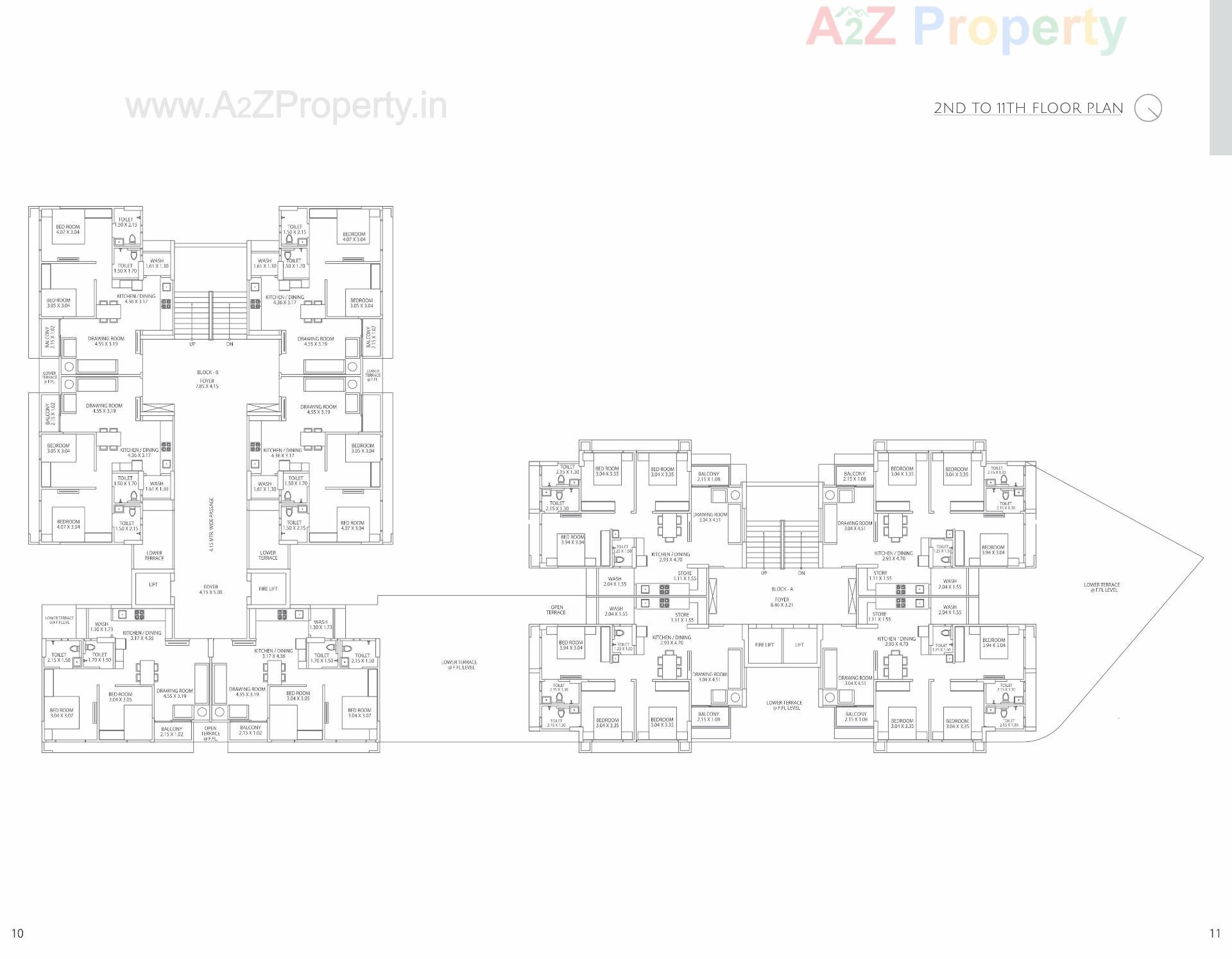 Layout of real estate project Madhav Heights located at Chenpur, Ahmedabad, Gujarat