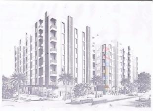 Elevation of real estate project Madhav Homes located at Sanand, Ahmedabad, Gujarat