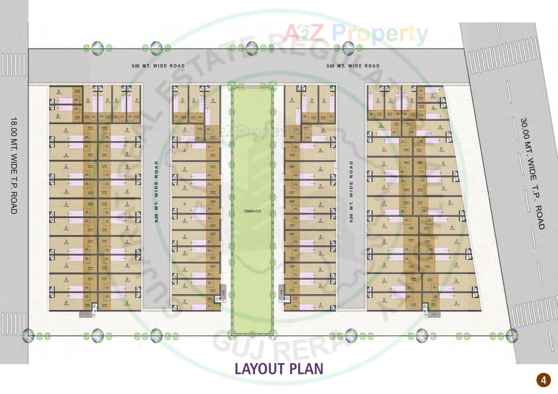 3D Elevation of real estate project Madhav Industrial Estate located at Kathwada, Ahmedabad, Gujarat