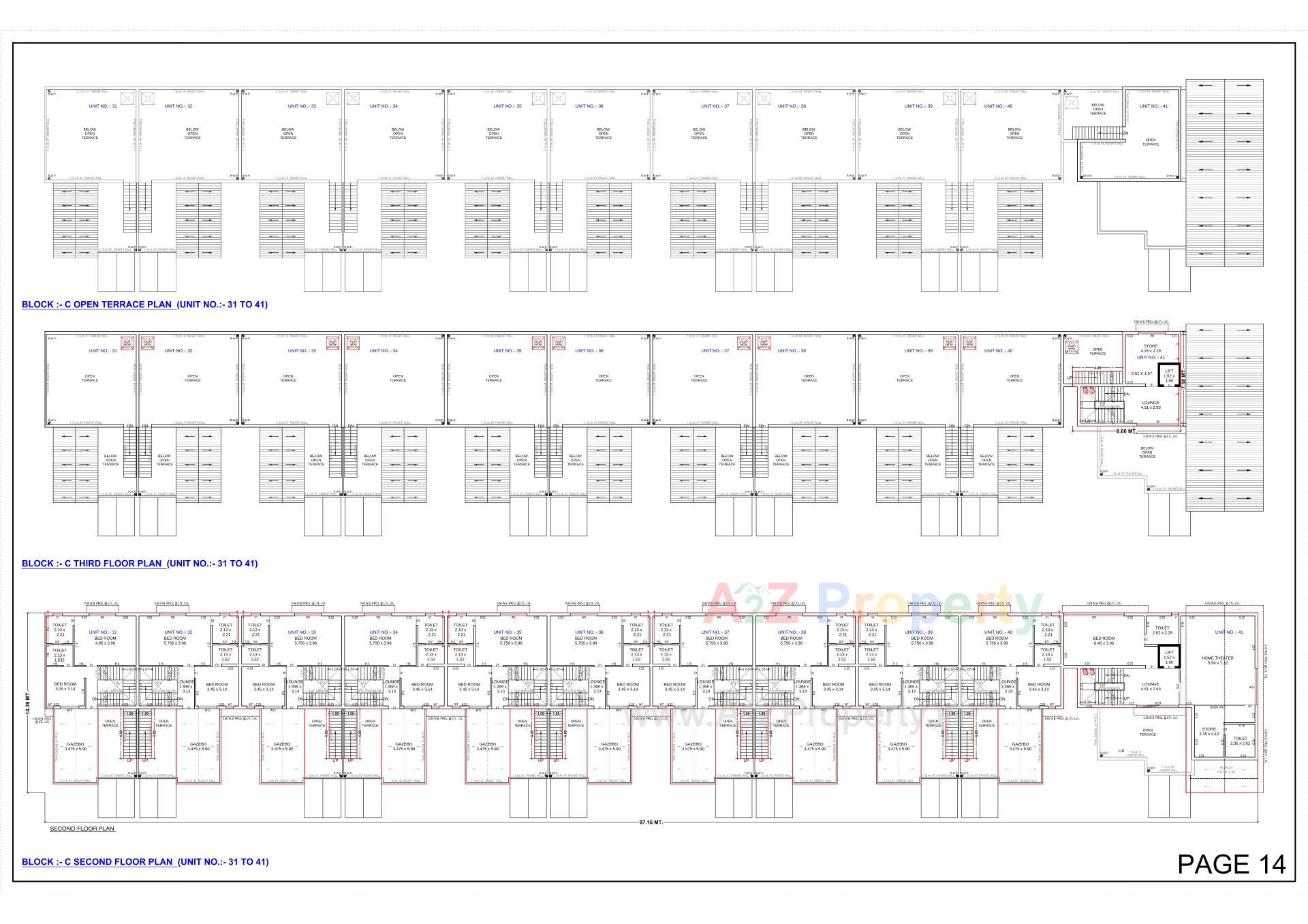 Layout of real estate project Madhav Sthapatya located at Vastral, Ahmedabad, Gujarat
