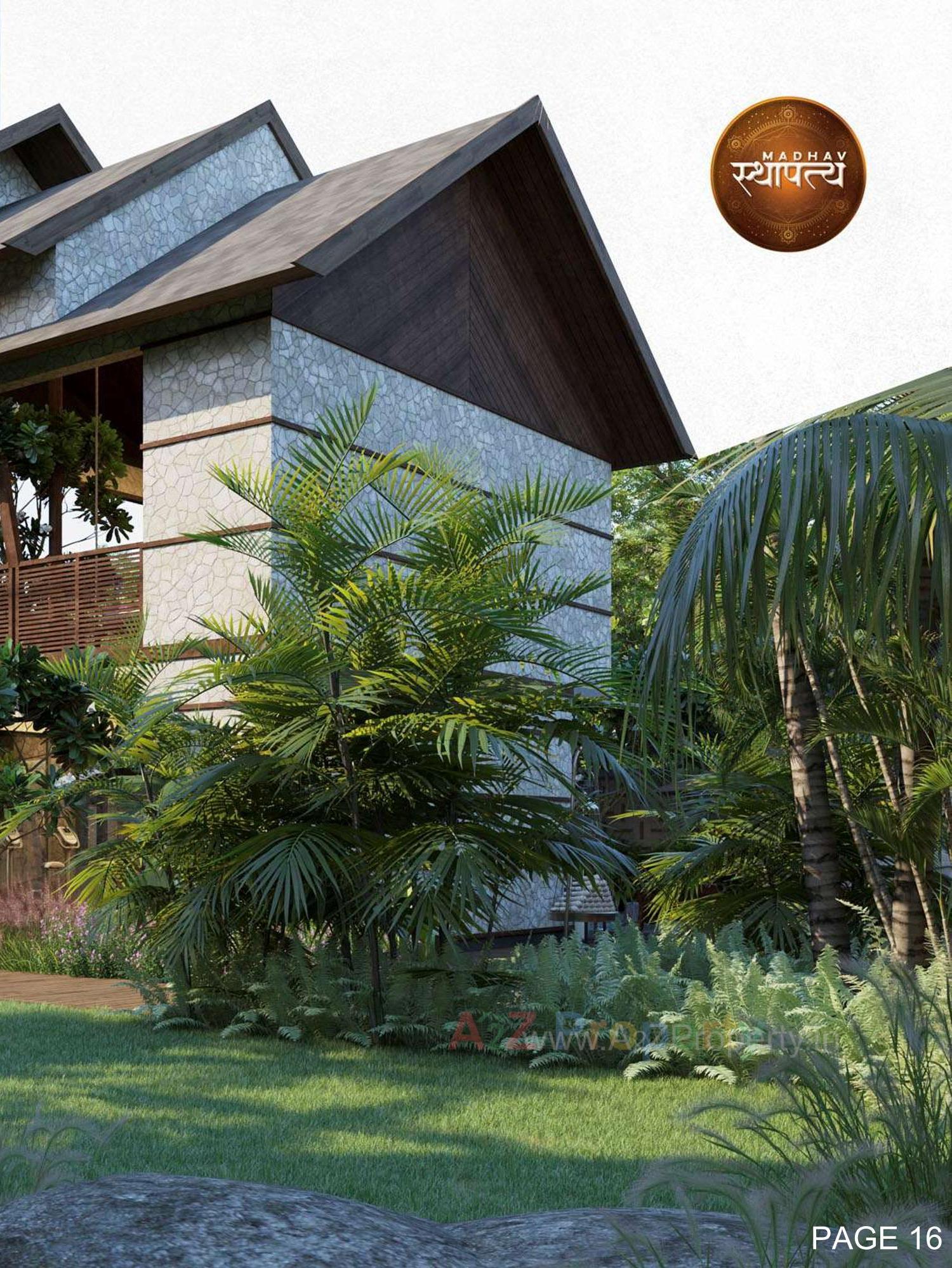 3D Elevation of real estate project Madhav Sthapatya located at Vastral, Ahmedabad, Gujarat