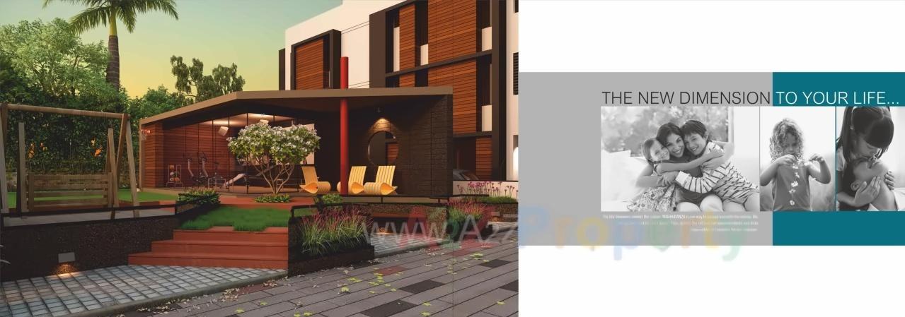3D Elevation of real estate project Madhuban located at Chharodi, Ahmedabad, Gujarat